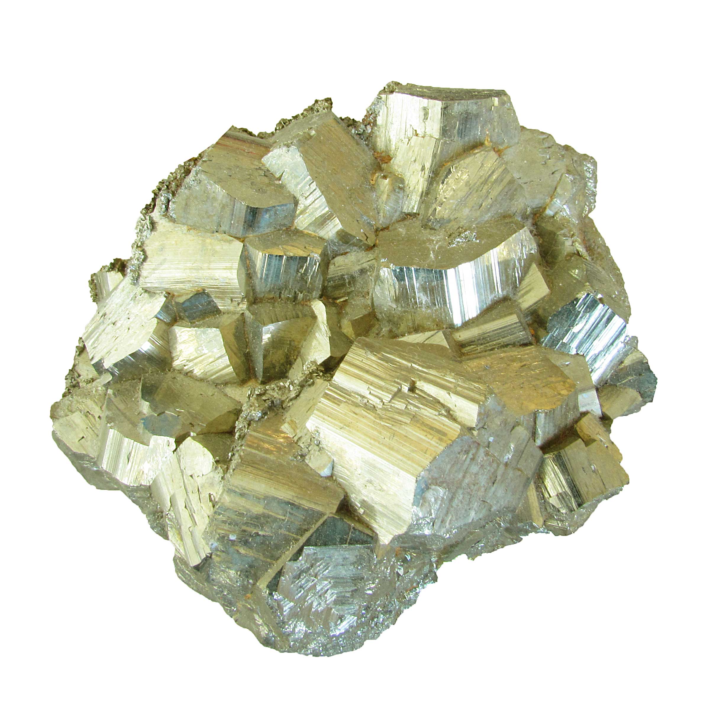pyrite crystals